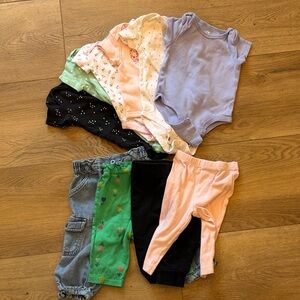 3-6 month baby girl bundle